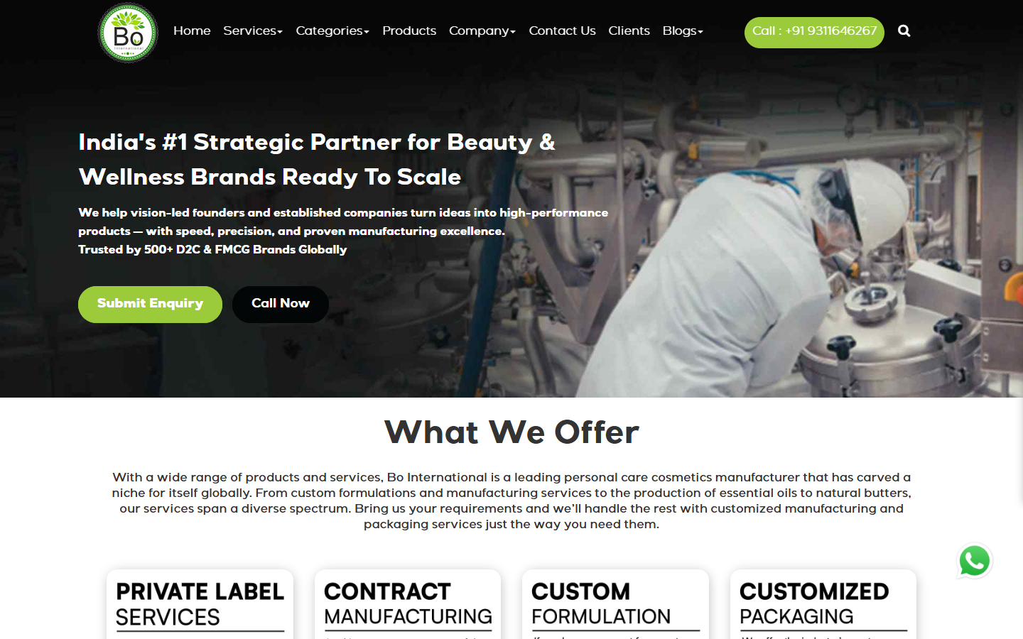 BO International creative