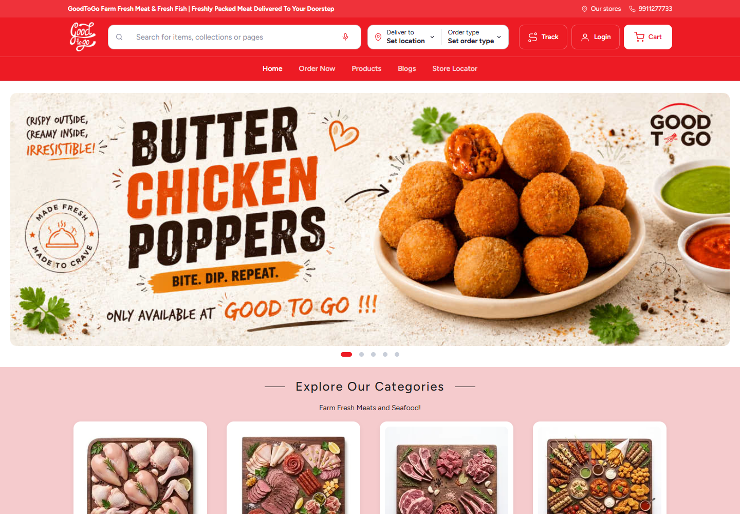 Preview of the Good To Go online store