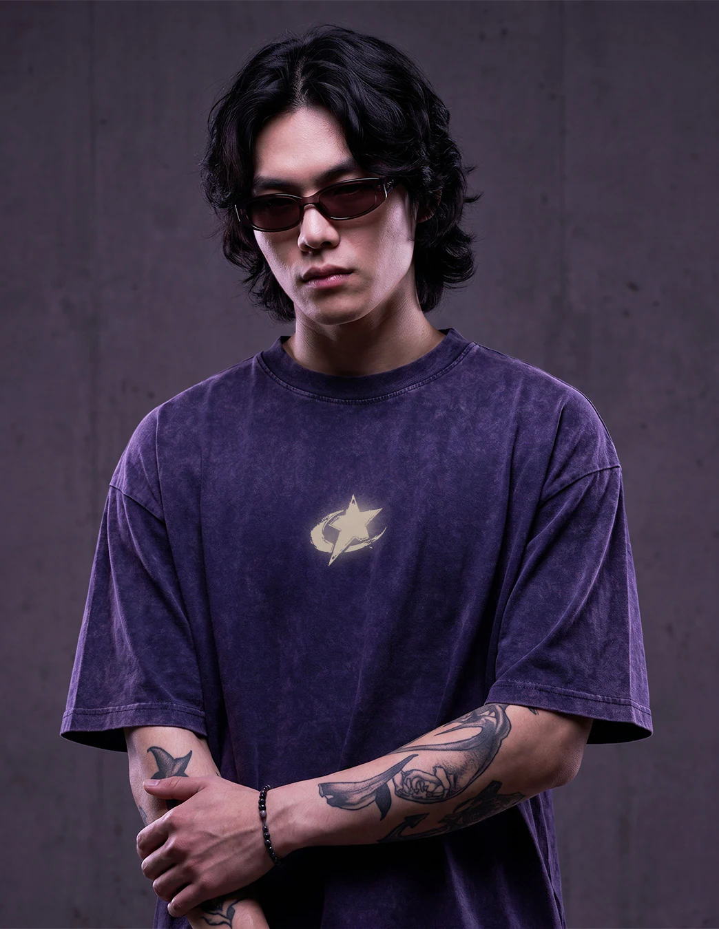StreetplayR INSPIRED Tee — Purple product photograph