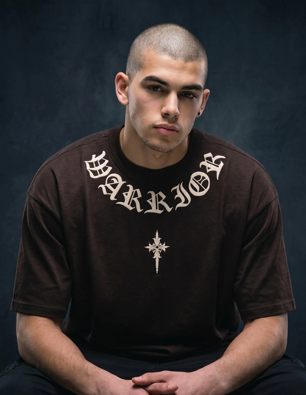 StreetplayR WARRIOR Tee — Brown product photograph